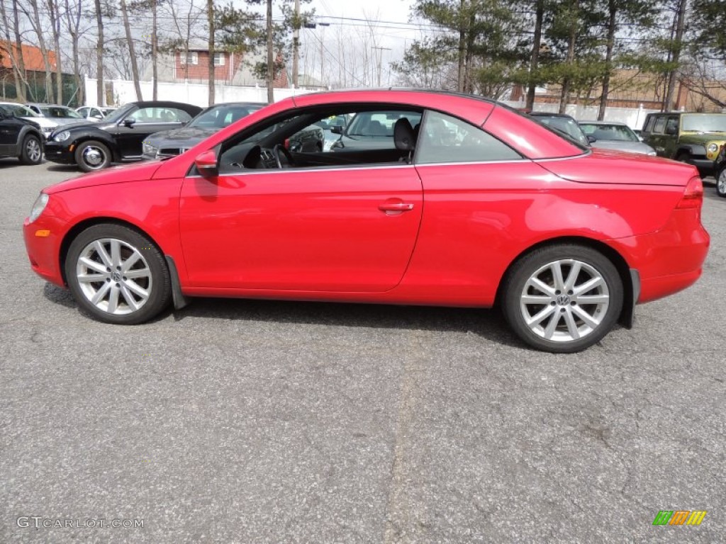 Salsa Red 2010 Volkswagen Eos Komfort Exterior Photo #78246562