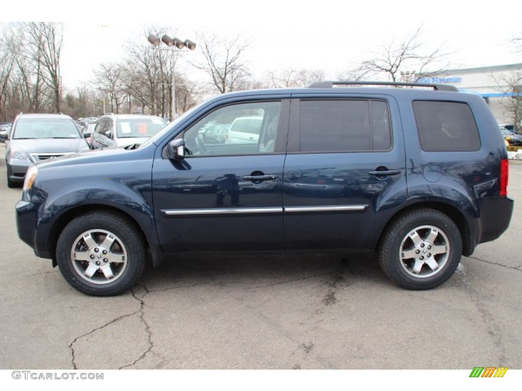 Bali Blue Pearl 2010 Honda Pilot Touring 4WD Exterior Photo #78246573