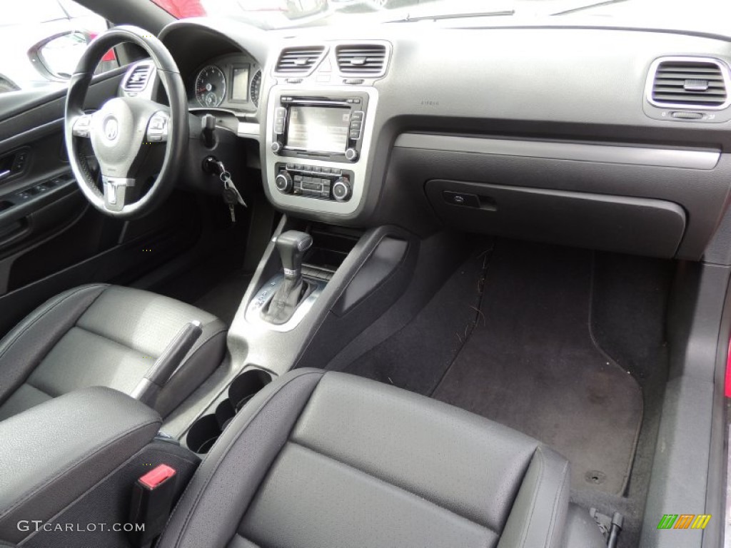 2010 Volkswagen Eos Komfort Titan Black Dashboard Photo #78246712