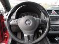 Titan Black 2010 Volkswagen Eos Komfort Steering Wheel
