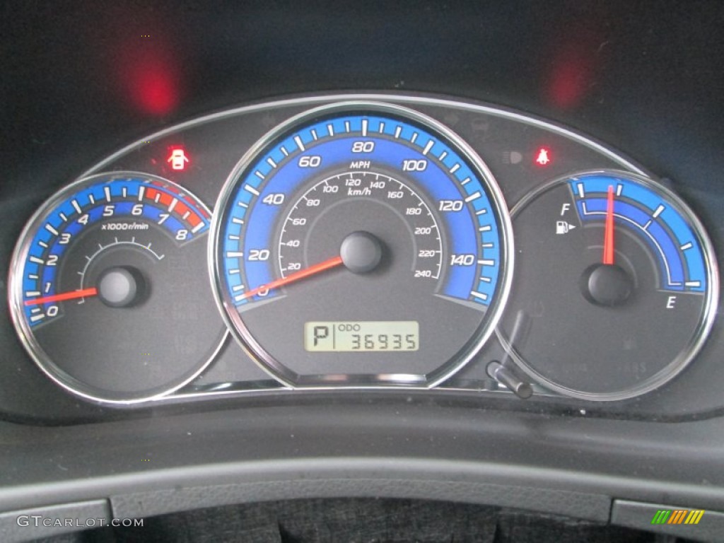 2009 Subaru Forester 2.5 X Gauges Photo #78246989