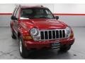 2005 Inferno Red Crystal Pearl Jeep Liberty CRD Limited 4x4  photo #3