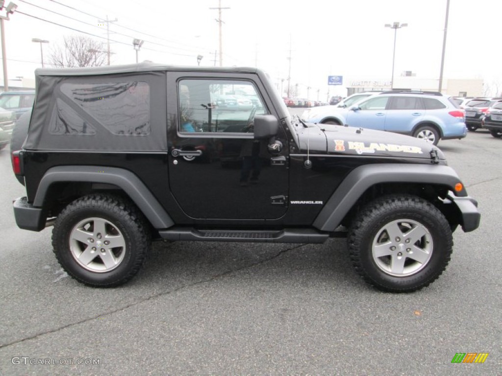 2010 Wrangler Sport Islander Edition 4x4 - Black / Dark Slate Gray/Blue photo #5