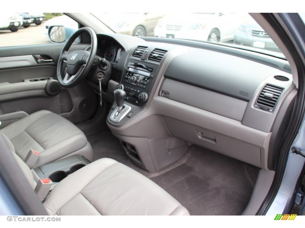 2010 Honda CR-V EX-L AWD Gray Dashboard Photo #78247282