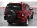 2005 Inferno Red Crystal Pearl Jeep Liberty CRD Limited 4x4  photo #13