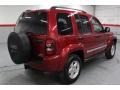 2005 Inferno Red Crystal Pearl Jeep Liberty CRD Limited 4x4  photo #14