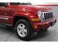 2005 Inferno Red Crystal Pearl Jeep Liberty CRD Limited 4x4  photo #19