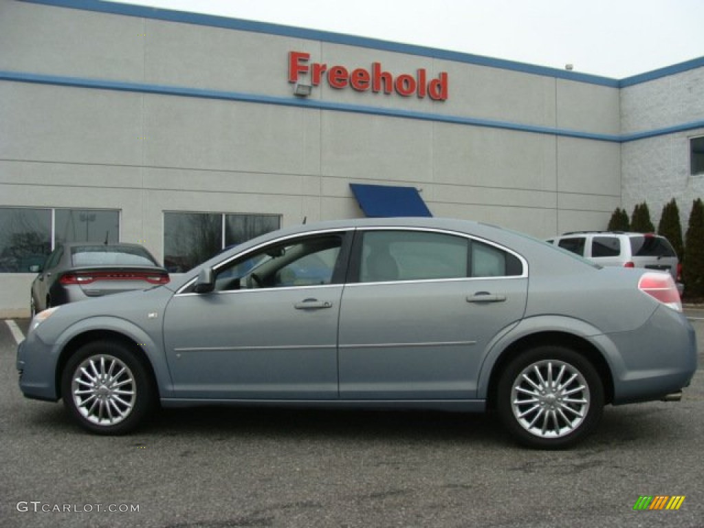 2007 Aura XE - Ocean Mist Metallic / Gray photo #3