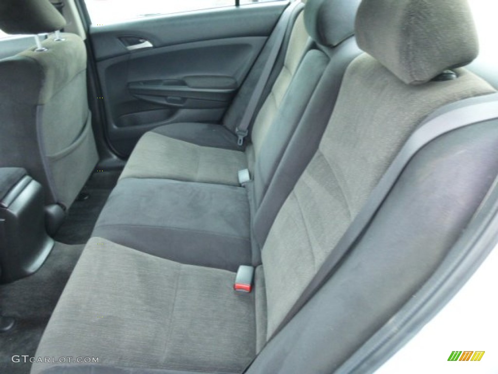 2009 Honda Accord LX Sedan Rear Seat Photo #78247728