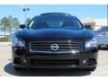 2011 Super Black Nissan Maxima 3.5 SV Sport  photo #7