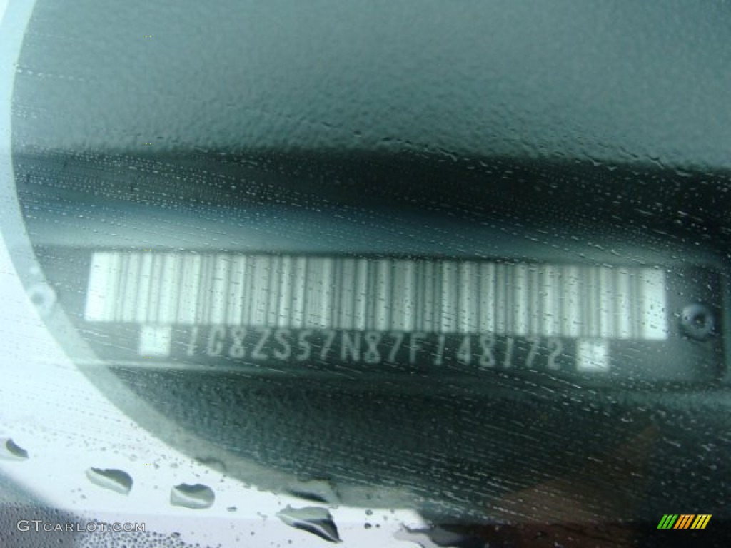 2007 Aura XE - Ocean Mist Metallic / Gray photo #15