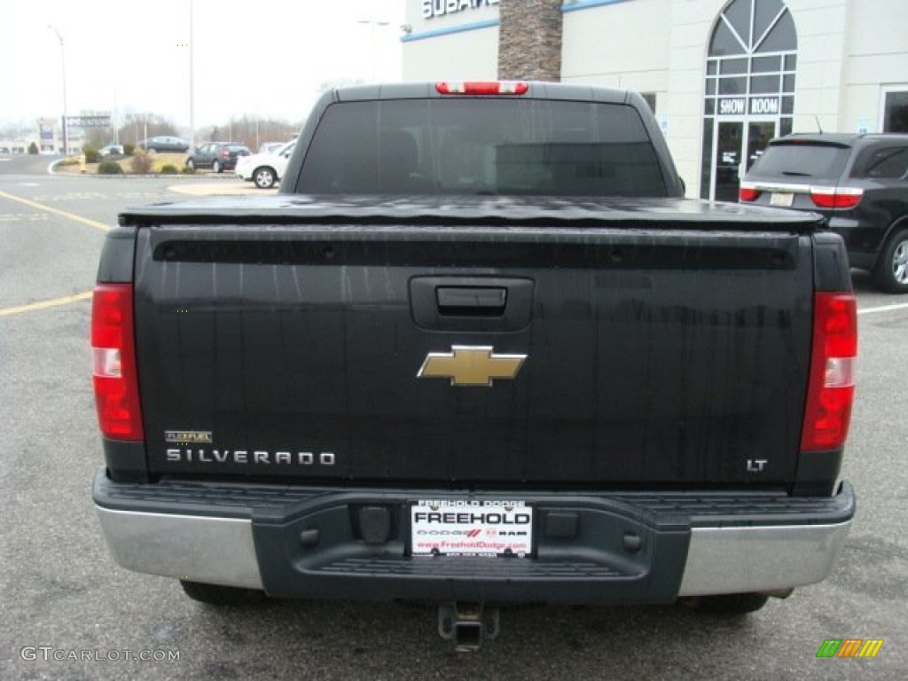 2009 Silverado 1500 LT Extended Cab 4x4 - Black Granite Metallic / Ebony photo #5