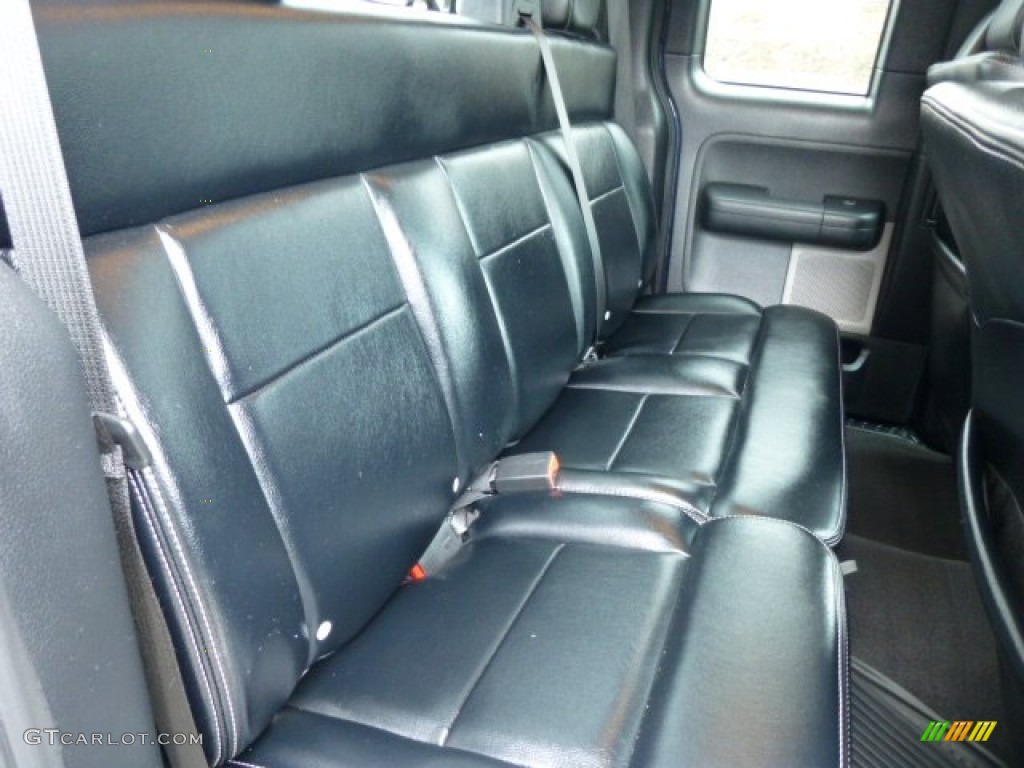 Black Interior 2005 Ford F150 FX4 SuperCab 4x4 Photo #78248135