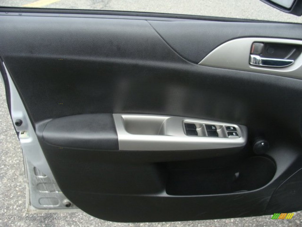 2010 Impreza 2.5i Premium Sedan - Spark Silver Metallic / Carbon Black photo #8