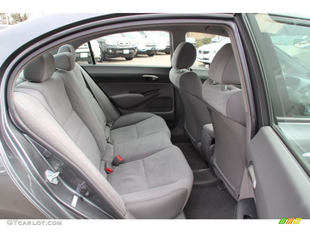2010 Honda Civic LX Sedan Rear Seat Photo #78249216