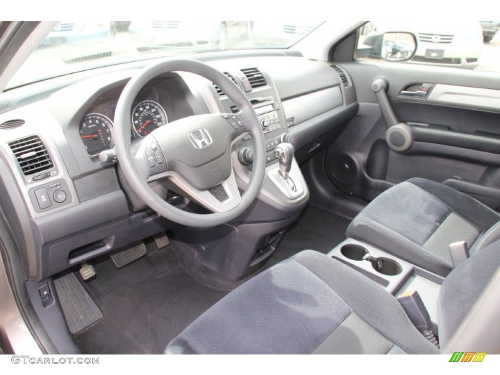 Black Interior 2010 Honda CR-V EX AWD Photo #78249541