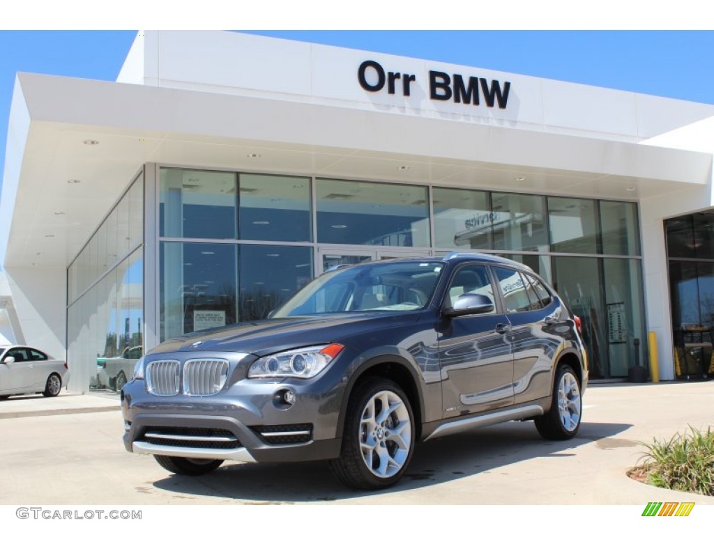 2013 X1 xDrive 35i - Mineral Grey Metallic / Oyster photo #1