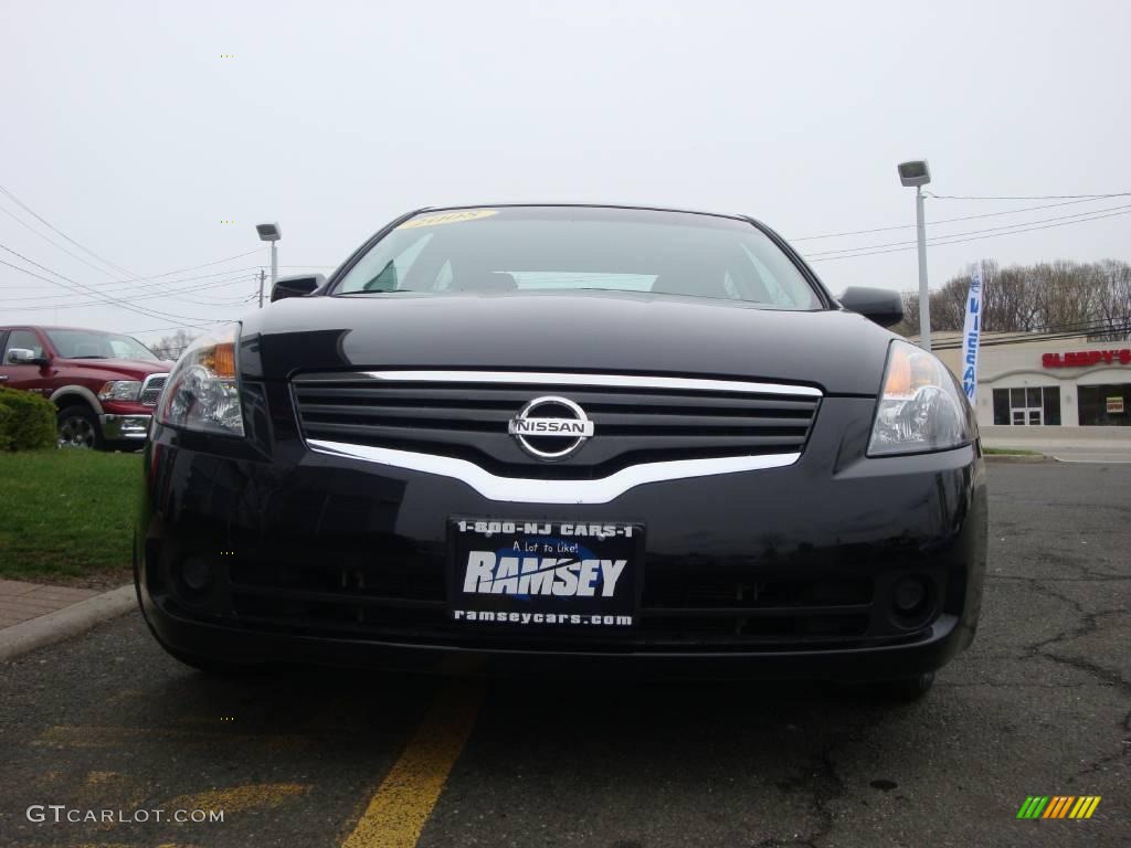 2008 Altima 2.5 SL - Super Black / Charcoal photo #1