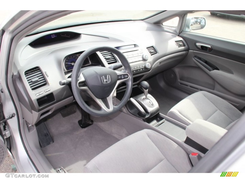 Gray Interior 2010 Honda Civic LX Sedan Photo #78249949