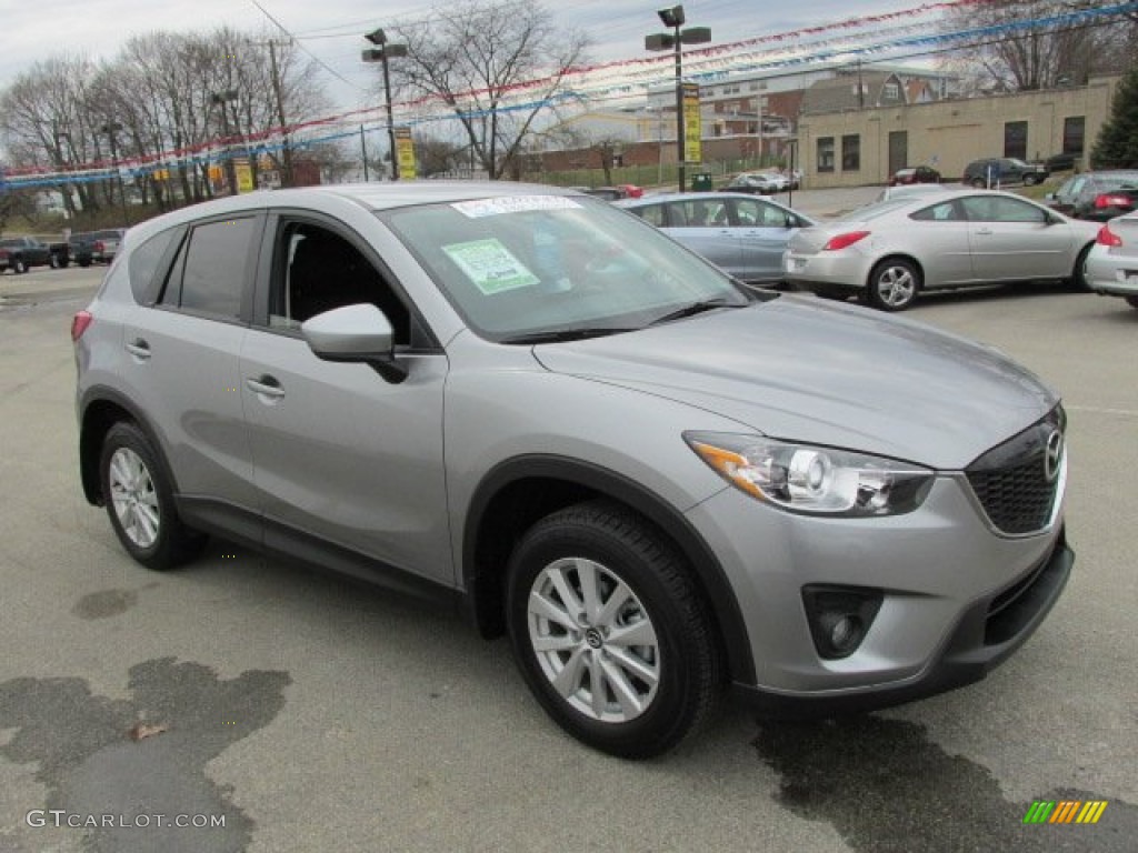 Liquid Silver 2013 Mazda CX-5 Touring AWD Exterior Photo #78250687