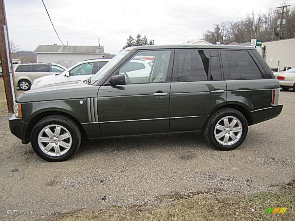 2006 Range Rover HSE - Tonga Green Pearl / Ivory/Aspen photo #3