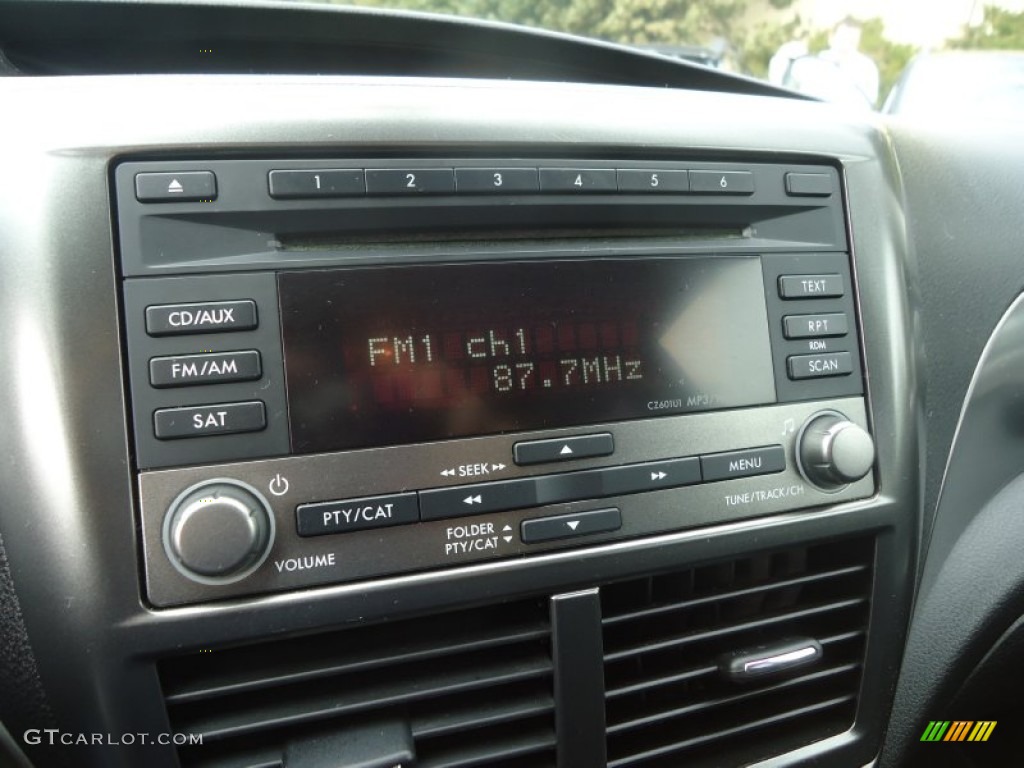 2010 Subaru Impreza WRX Sedan Audio System Photos