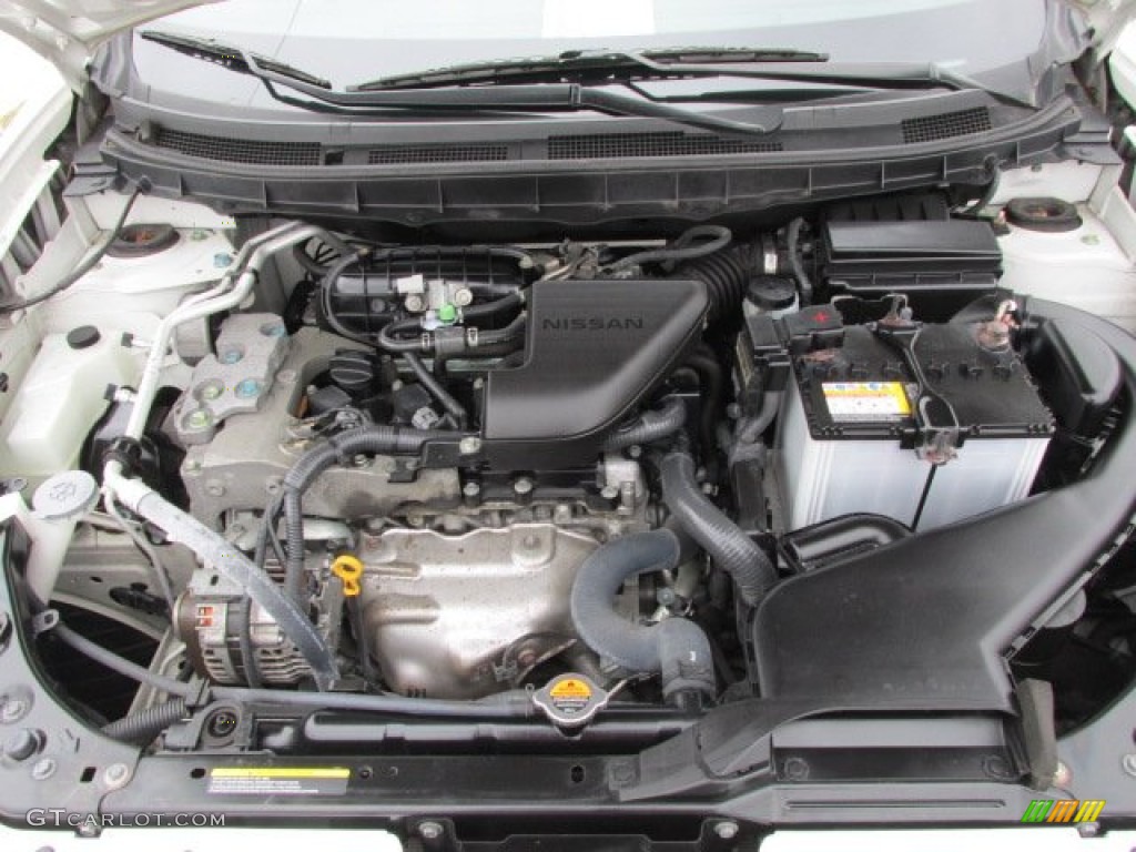 2008 Nissan Rogue S AWD Engine Photos