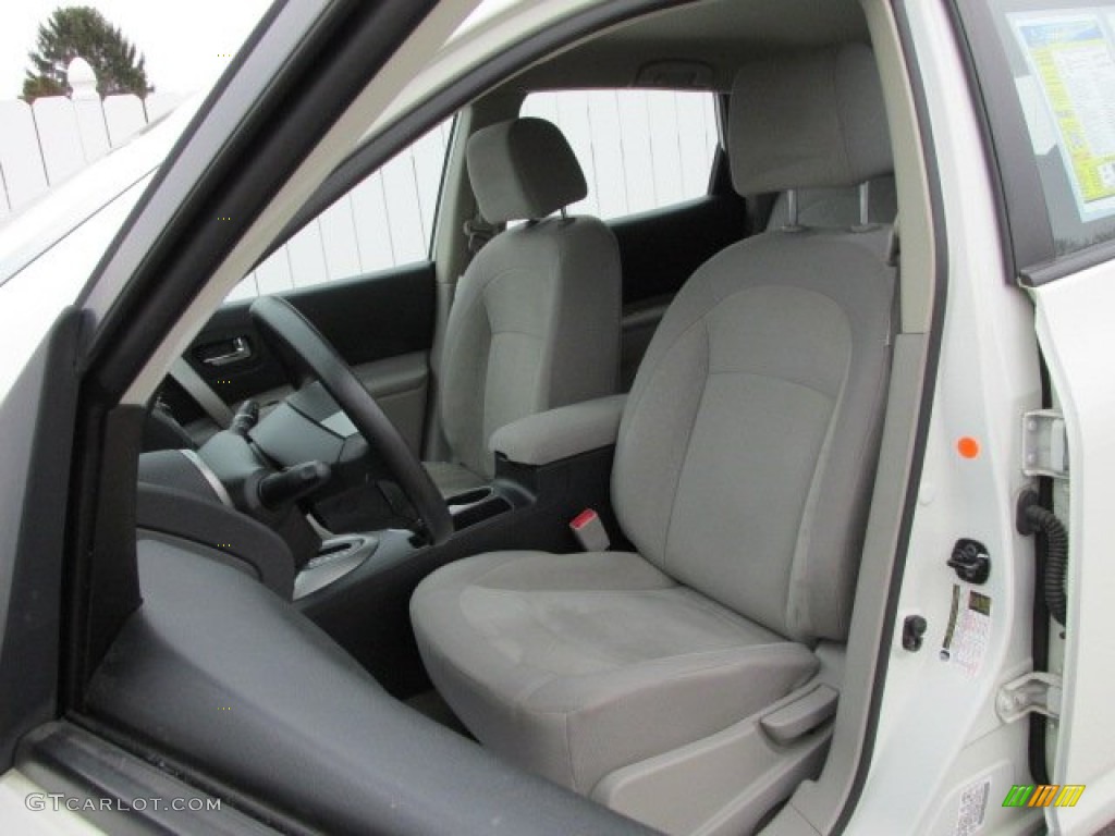 Gray Interior 2008 Nissan Rogue S AWD Photo #78251177