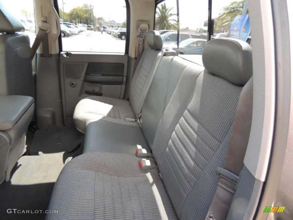 2008 Dodge Ram 1500 SLT Quad Cab Rear Seat Photo #78251212