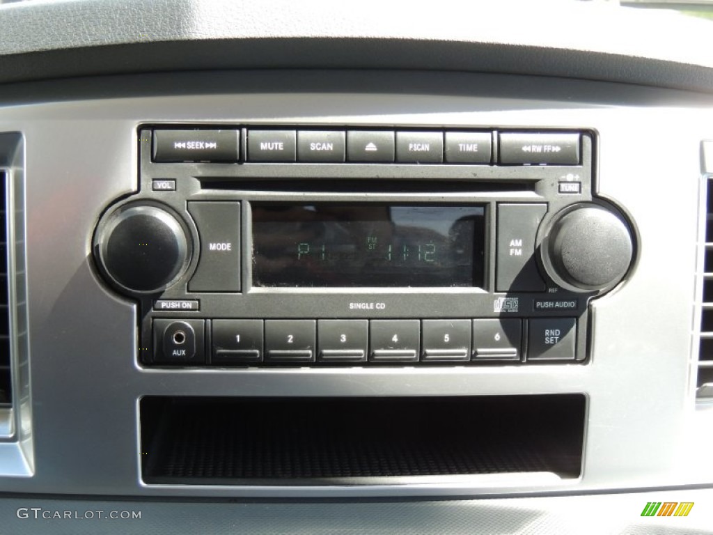 2008 Dodge Ram 1500 SLT Quad Cab Audio System Photo #78251375