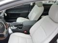 2013 Lexus ES Light Gray Interior Front Seat Photo