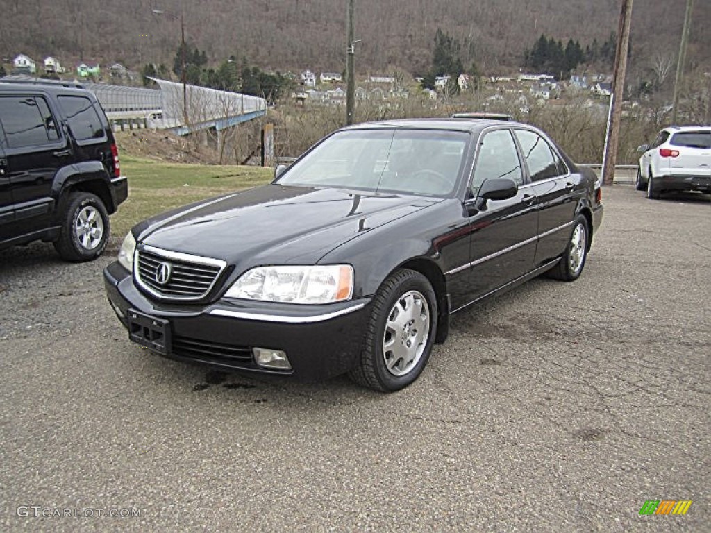 Nighthawk Black Pearl 2004 Acura RL 3.5 Exterior Photo #78251896