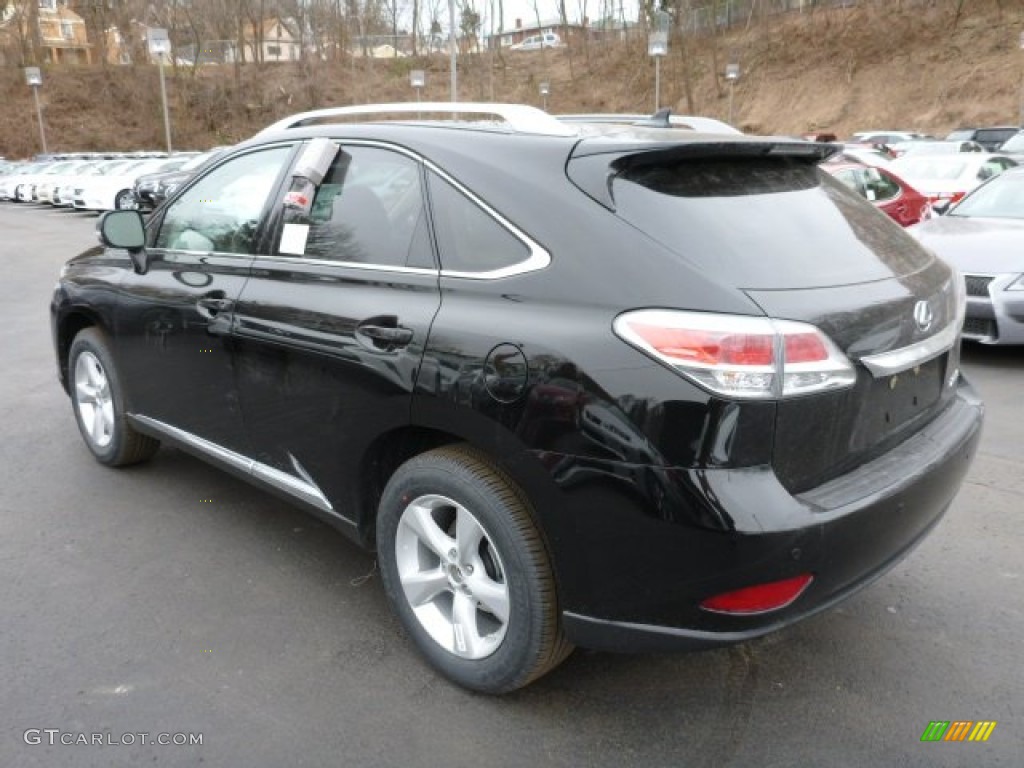 2013 RX 350 AWD - Obsidian Black / Parchment/Espresso Birds Eye Maple photo #2