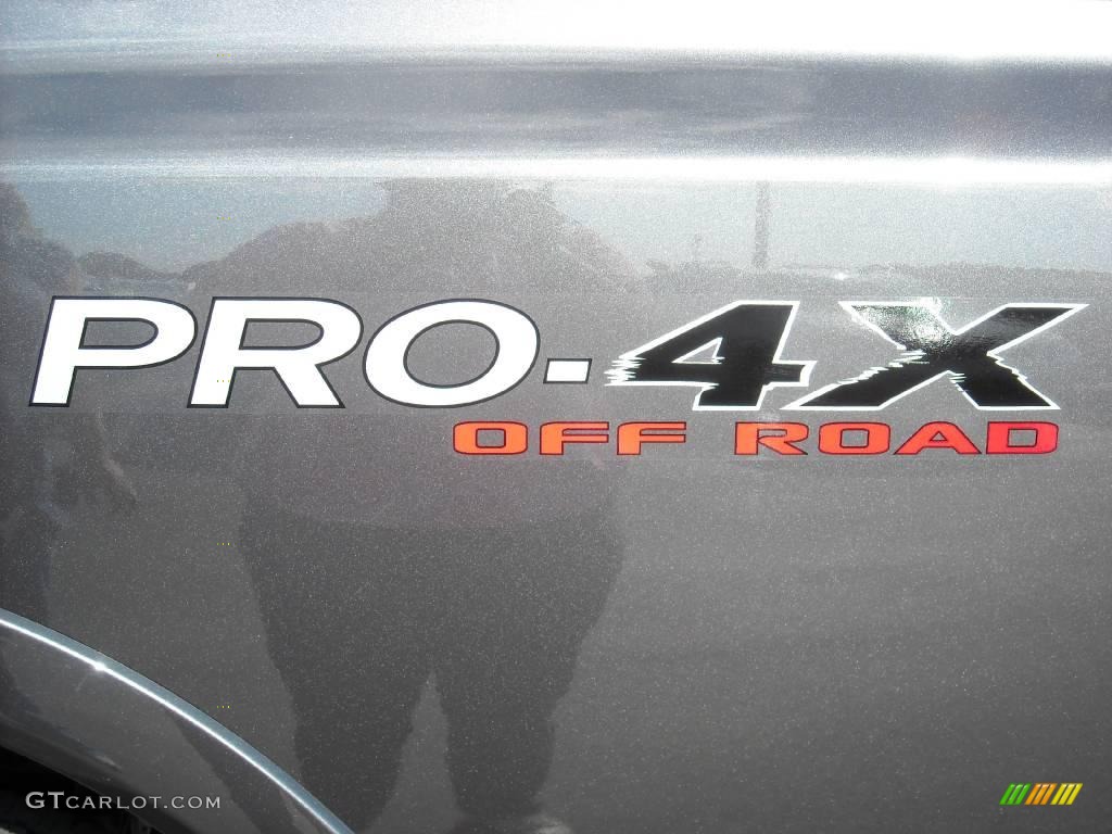 2008 Titan Pro-4X King Cab 4x4 - Smoke Gray / Charcoal photo #14