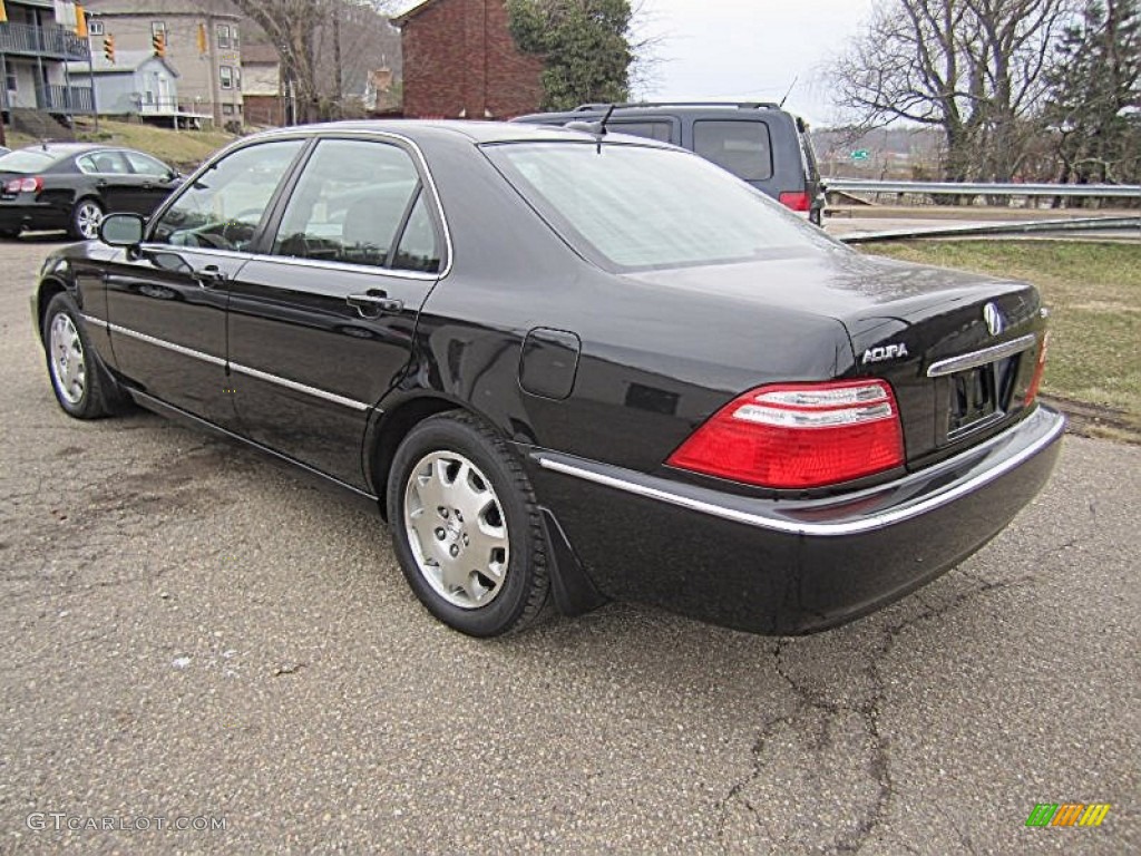 Nighthawk Black Pearl 2004 Acura RL 3.5 Exterior Photo #78252019
