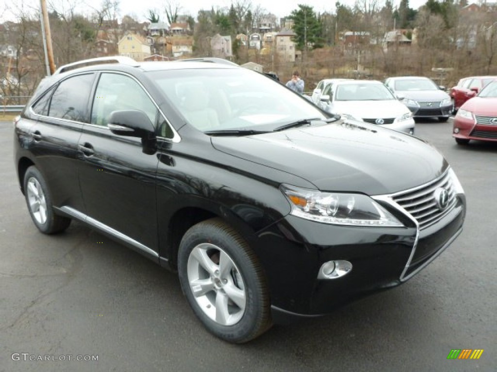 2013 RX 350 AWD - Obsidian Black / Parchment/Espresso Birds Eye Maple photo #6