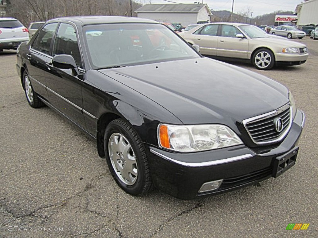 Nighthawk Black Pearl 2004 Acura RL 3.5 Exterior Photo #78252239