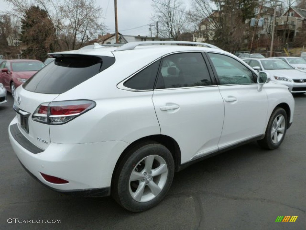 2013 RX 350 AWD - Starfire White Pearl / Parchment/Espresso Birds Eye Maple photo #4