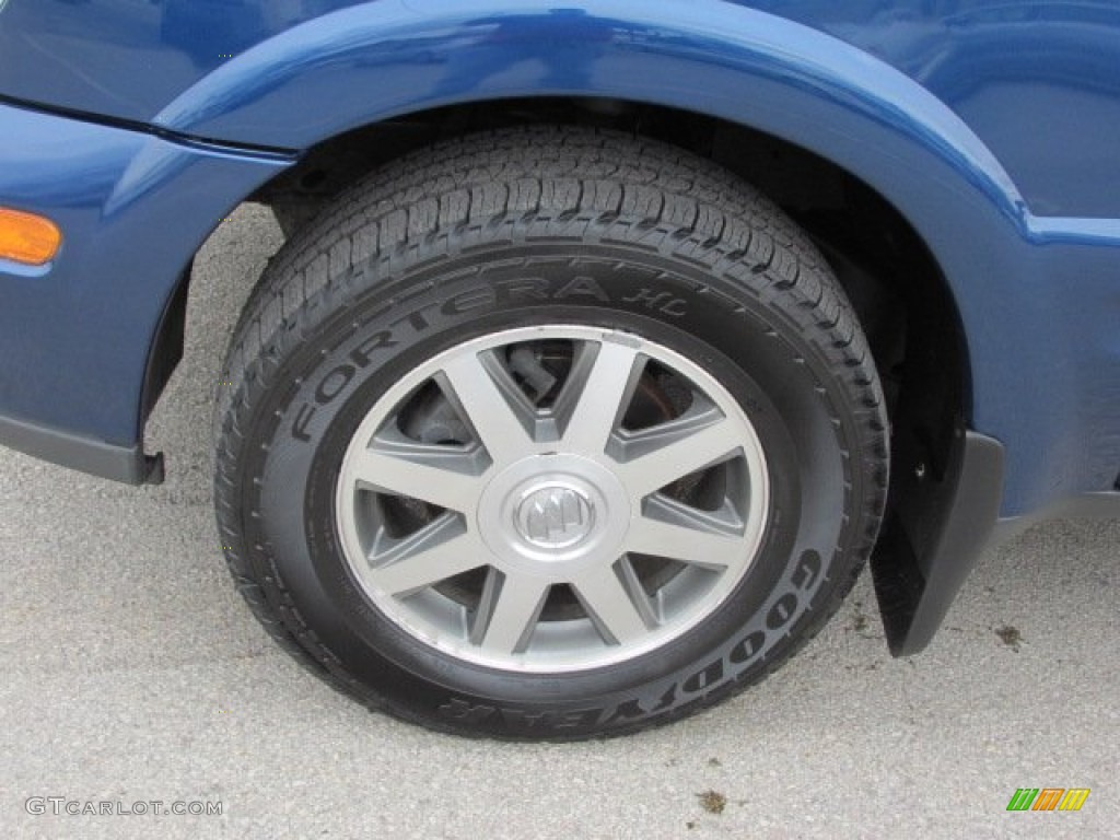 2006 Rainier CXL AWD - Deep Sapphire Blue Metallic / Gray photo #3