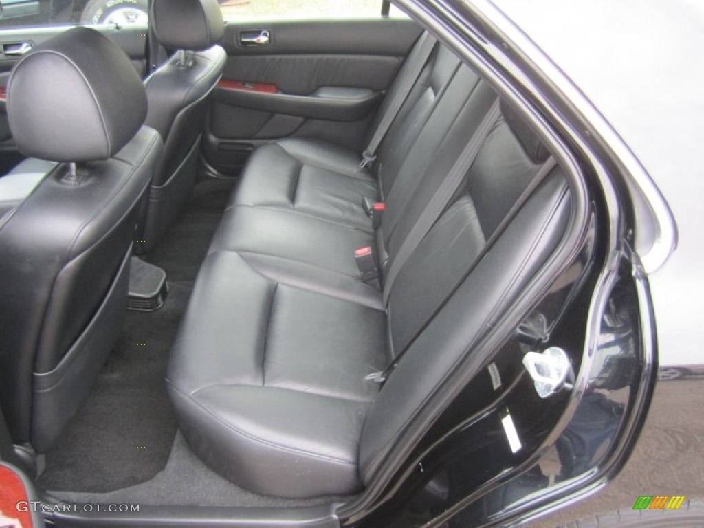 Ebony Interior 2004 Acura RL 3.5 Photo #78252558