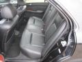 2004 Acura RL Ebony Interior Rear Seat Photo