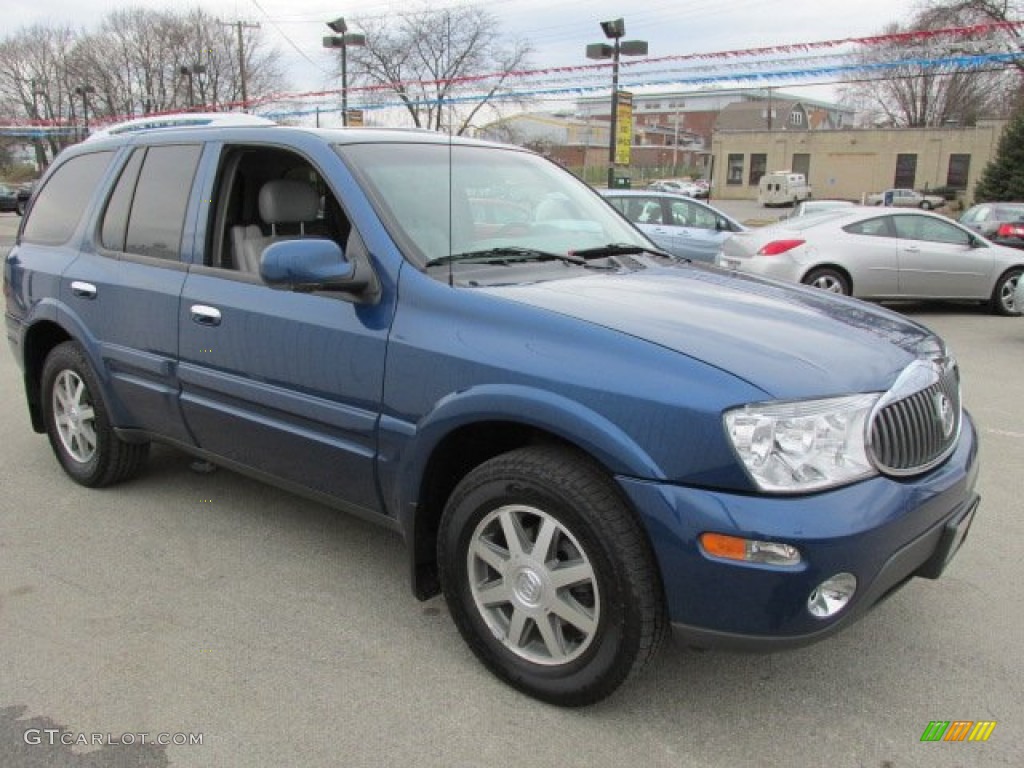 2006 Rainier CXL AWD - Deep Sapphire Blue Metallic / Gray photo #5