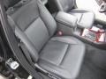 2004 Acura RL Ebony Interior Front Seat Photo