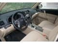 Sand Beige Prime Interior Photo for 2013 Toyota Highlander #78252784