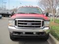 2003 Red Clearcoat Ford F250 Super Duty Lariat SuperCab 4x4  photo #5