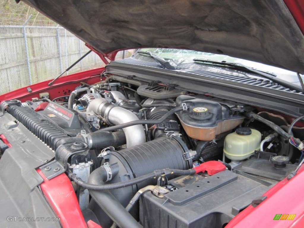 2003 Ford F250 Super Duty Lariat SuperCab 4x4 6.0 Liter OHV 32 Valve Power Stroke Turbo Diesel V8 Engine Photo #78253225