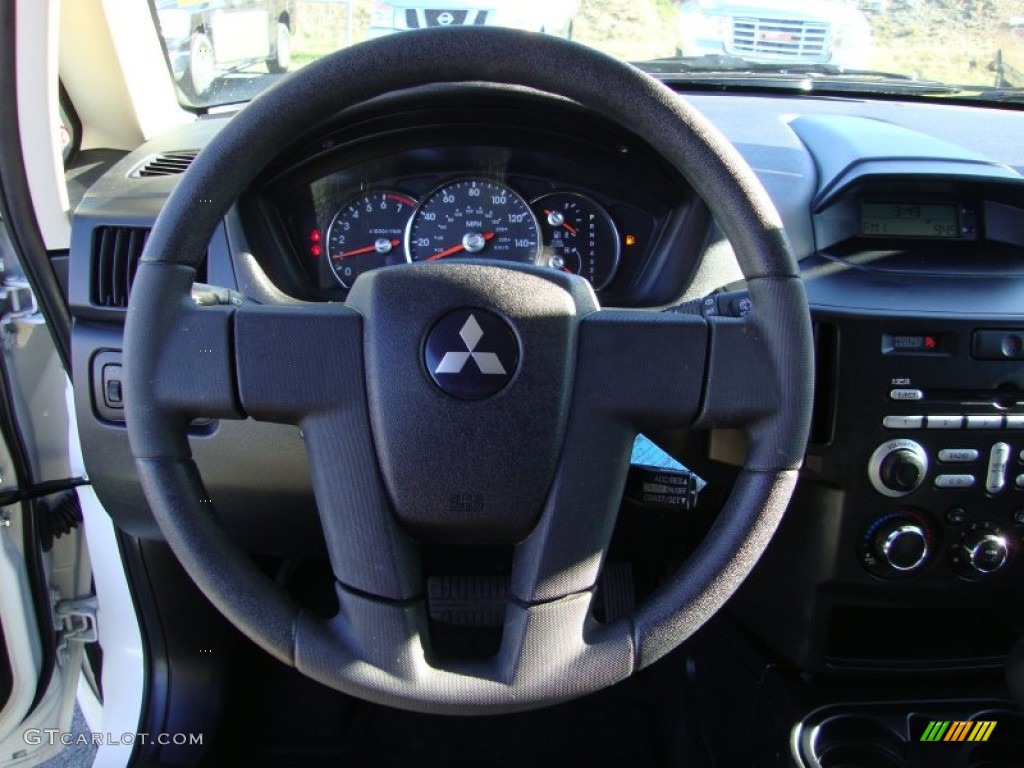 2011 Mitsubishi Endeavor LS Steering Wheel Photos