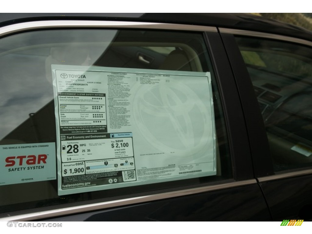 2013 Camry LE - Cosmic Gray Metallic / Ivory photo #10