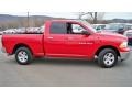 2012 Flame Red Dodge Ram 1500 SLT Quad Cab 4x4  photo #4