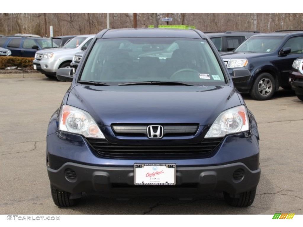 2008 CR-V LX 4WD - Royal Blue Pearl / Gray photo #2